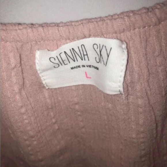 Sienna Sky Pink Ruffle Sleeveless Tank Top - Picture 11 of 11